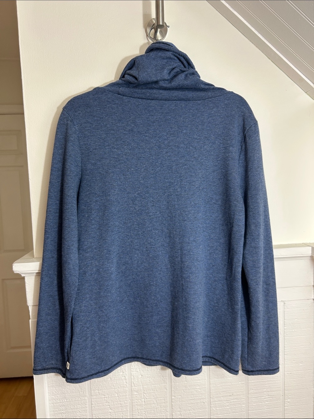 Toad & Co Blue Cold Spring Pullover size women’s medium - Picture 5 of 7